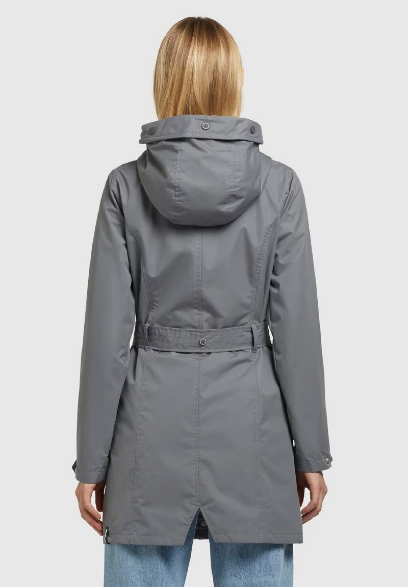 Khujo LAUREN - Gabardina - Graublau, Mujer 3 Khujo LAUREN - Gabardina - Graublau, Mujer - Imagen 3