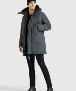 Khujo ZYLAN - Abrigo De Invierno - Grey, Hombre -Tienda de ventas KHUJO 85c00c1ca85a456baa587288e7fec5cf