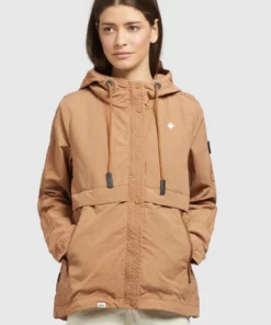 Khujo ZAHIRA3 - Chaqueta Fina - Toffee, Mujer
