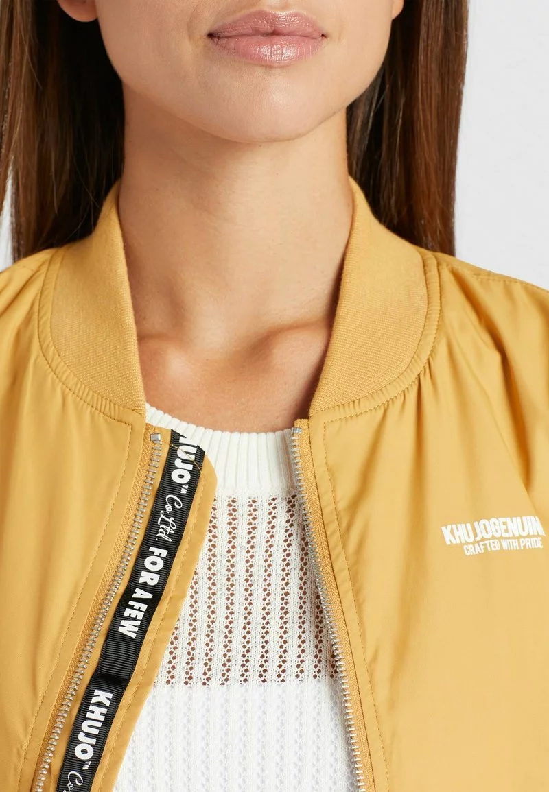 Khujo KALIA - Chaquetas Bomber - Beige/yellow, Mujer 6 Khujo KALIA - Chaquetas Bomber - Beige/yellow, Mujer - Imagen 6