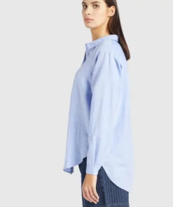 Khujo SAHAR - Camisa - Blau, Mujer -Tienda de ventas KHUJO 88785963f69e4716b01fa53aa5269866