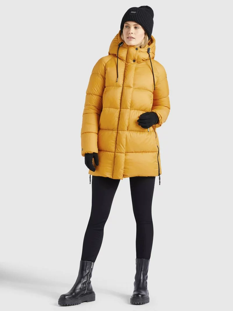 Khujo NIDALEE - Abrigo De Invierno - Gelb, Mujer 2 Khujo NIDALEE - Abrigo De Invierno - Gelb, Mujer - Imagen 2