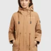 Khujo CAIMA - Parka - Toffee, Mujer