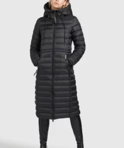 Khujo MIMI SHINE - Abrigo De Invierno - Schwarz, Mujer