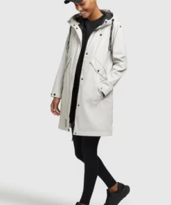 Khujo HALFA - Parka - Hellgrau, Mujer -Tienda de ventas KHUJO 8a960d3428d7419589dcf90de5989154