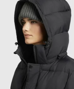 Khujo WENCKE MATT - Abrigo De Invierno - Schwarz, Mujer -Tienda de ventas KHUJO 8c286b8528424219a56ce69ed1c84fd2
