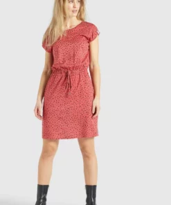 Khujo SAMMY - Vestido De Tubo - Rosa-schwarz Gemustert, Mujer -Tienda de ventas KHUJO 8c56879dca8d4918957e8026678e9866