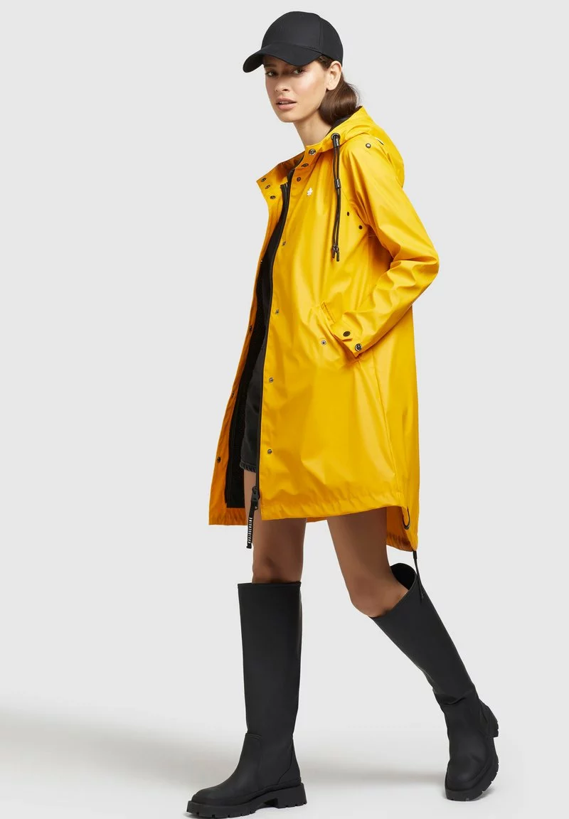Khujo ODELIE - Impermeable - Gelb, Mujer 5 Khujo ODELIE - Impermeable - Gelb, Mujer - Imagen 5