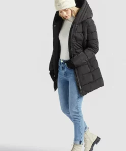 Khujo SILLA - Chaqueta De Invierno - Schwarz, Mujer -Tienda de ventas KHUJO 8d06429a11e8449ab679b1ee87d7eee5