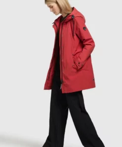 Khujo JELLE - Parka - Rot, Mujer -Tienda de ventas KHUJO 8d87d9d521794c838f838c63fa22f27c