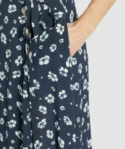 Khujo HEPKE - Falda Acampanada - Blau-weiß Geblümt, Mujer -Tienda de ventas KHUJO 8e1086183e2044128826bed4a6a184bb