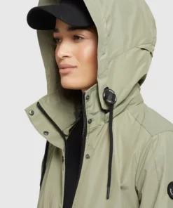 Khujo SMILLA - Parka - Graugrün, Mujer -Tienda de ventas KHUJO 8e30b1cc06a24c4ba7117d7e500dc60d