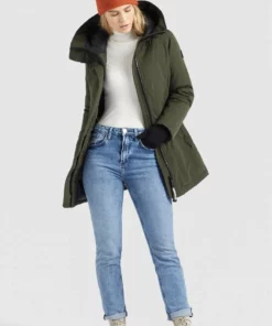 Khujo KANDA - Abrigo De Invierno - Dunkeloliv, Mujer 11 Khujo KANDA - Abrigo De Invierno - Dunkeloliv, Mujer -Tienda de ventas KHUJO 8e988b1a661d4f68a3e200876c058d23