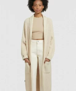 Khujo LIA - Chaqueta De Punto - Beige, Mujer