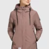 Khujo KAYA - Chaqueta Outdoor - Mauve, Mujer