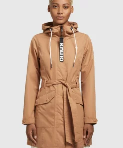 Khujo LAUREN - Gabardina - Toffee, Mujer