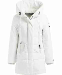 Khujo SHERMA - Abrigo De Invierno - White, Mujer -Tienda de ventas KHUJO 90cd8f33d88e4f068ee04275d4373871