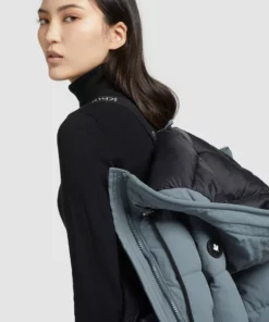 Khujo DORANA - Abrigo De Invierno - Blaugrau, Mujer -Tienda de ventas KHUJO 90eab4e13db1400580e4c53785633487