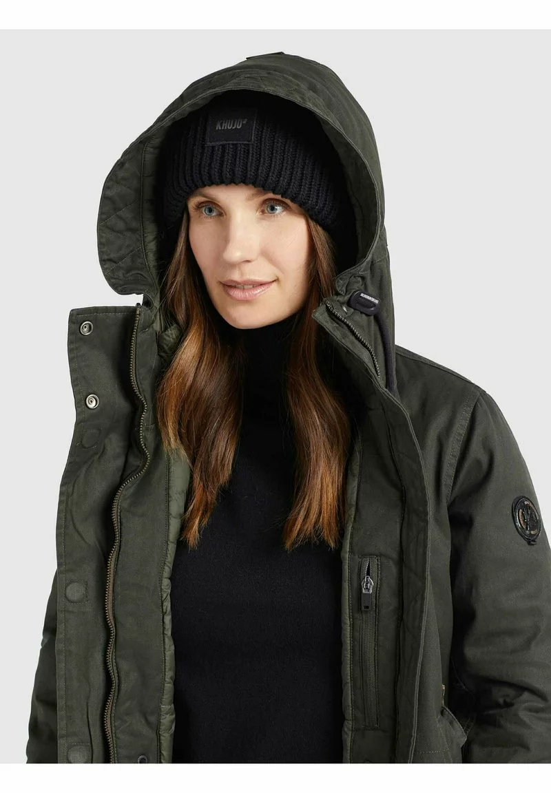 Khujo MANTEL XENIA - Abrigo De Invierno - Dunkelgrün, Mujer 4 Khujo MANTEL XENIA - Abrigo De Invierno - Dunkelgrün, Mujer - Imagen 4