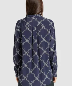 Khujo COLLINS - Camisa - Dark Blue, Mujer -Tienda de ventas KHUJO 918d73e423034f688e2a007aa991831c