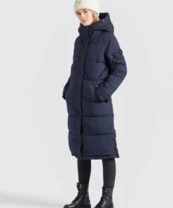 Khujo MANTEL DAKOTA - Abrigo De Invierno - Dunkelblau, Mujer -Tienda de ventas KHUJO 9209ef4765424abd92bb9f1315c4bee6