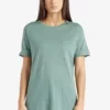 Khujo ALLMUT - Camiseta Básica - Mint, Mujer