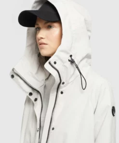 Khujo MARNIA - Parka - Hellgrau, Mujer -Tienda de ventas KHUJO 92e323ebaddf46f1b9b6899260ff2a8c