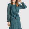 Khujo MEDUSA - Vestido Informal - Grün, Mujer