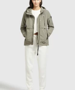 Khujo ZAHIRA3 - Chaqueta Fina - Graugrün, Mujer -Tienda de ventas KHUJO 937ff4585e8c4de18489d28cae2d7b90