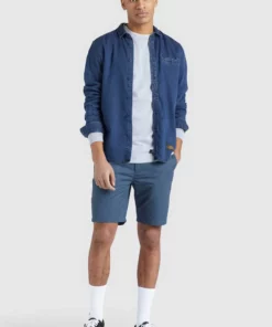 Khujo POSTO - Camisa - Denim Blau, Hombre -Tienda de ventas KHUJO 93a6a5563bce4d8b9615ea8af5e87971