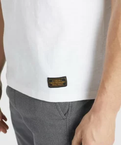 Khujo DESTIN SOLID - Camiseta Básica - Weiß, Hombre -Tienda de ventas KHUJO 93bf01e2ed6149c0835072f46c498b72