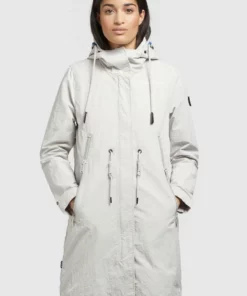 Khujo ADDA - Parka - Hellgrau, Mujer