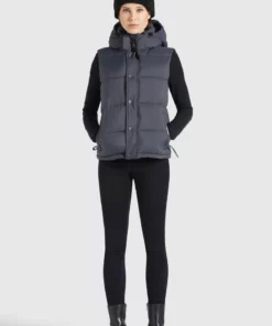 Khujo MARGARIDA MATT - Chaleco - Grau, Mujer -Tienda de ventas KHUJO 943a612e3ef04cebb75943ee11202e02