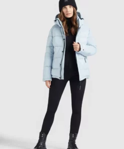 Khujo GERDA MATT - Chaqueta De Invierno - Hellblau, Mujer -Tienda de ventas KHUJO 94ee62e0a5ae454cbc810238557004d5