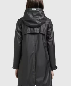 Khujo ODELIE - Impermeable - Schwarz, Mujer -Tienda de ventas KHUJO 956807adff2749a5a9c380a229afc840