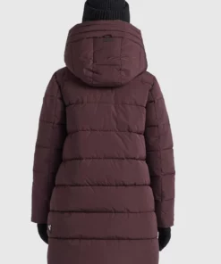 Khujo NAVASSA - Abrigo De Invierno - Weinrot, Mujer -Tienda de ventas KHUJO 958c68e65df34125ba9e867d72648ab4