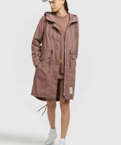 Khujo NANDA3 - Parka - Mauve, Mujer -Tienda de ventas KHUJO 958cdfc4df6a4ea390f1dca252ecb2ab