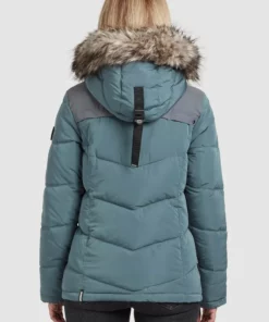 Khujo WINSEN - Chaqueta De Invierno - Blaugrau, Mujer -Tienda de ventas KHUJO 95d07c96aef1495bac7a5b19ff0ec66d