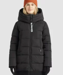 Khujo NAVASSA - Abrigo De Invierno - Schwarz, Mujer