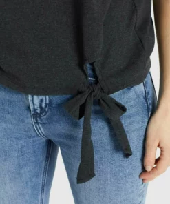 Khujo AURELIA - Camiseta Estampada - Dunkelgrau Meliert, Mujer -Tienda de ventas KHUJO 9624858a17364ffd8951e232db36fe70