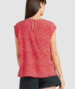 Khujo VIDA - Blusa - Rot, Mujer -Tienda de ventas KHUJO 963300657b074837b84741c53c59a4d2