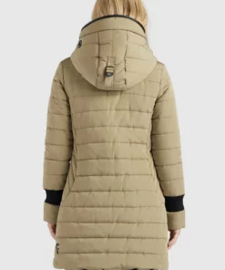 Khujo SHINE - Abrigo De Invierno - Beige, Mujer -Tienda de ventas KHUJO 965f06ac20b74537a7ed95ff3748d369