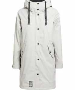 Khujo ODELIE - Impermeable - Hellgrau, Mujer -Tienda de ventas KHUJO 96ca3e2e70fd4ade80596c1da1909e04