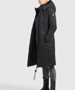Khujo ARIBAY PEACHED - Abrigo De Invierno - Schwarz, Mujer -Tienda de ventas KHUJO 96f94ce3cd534ade9e2885d72b636124