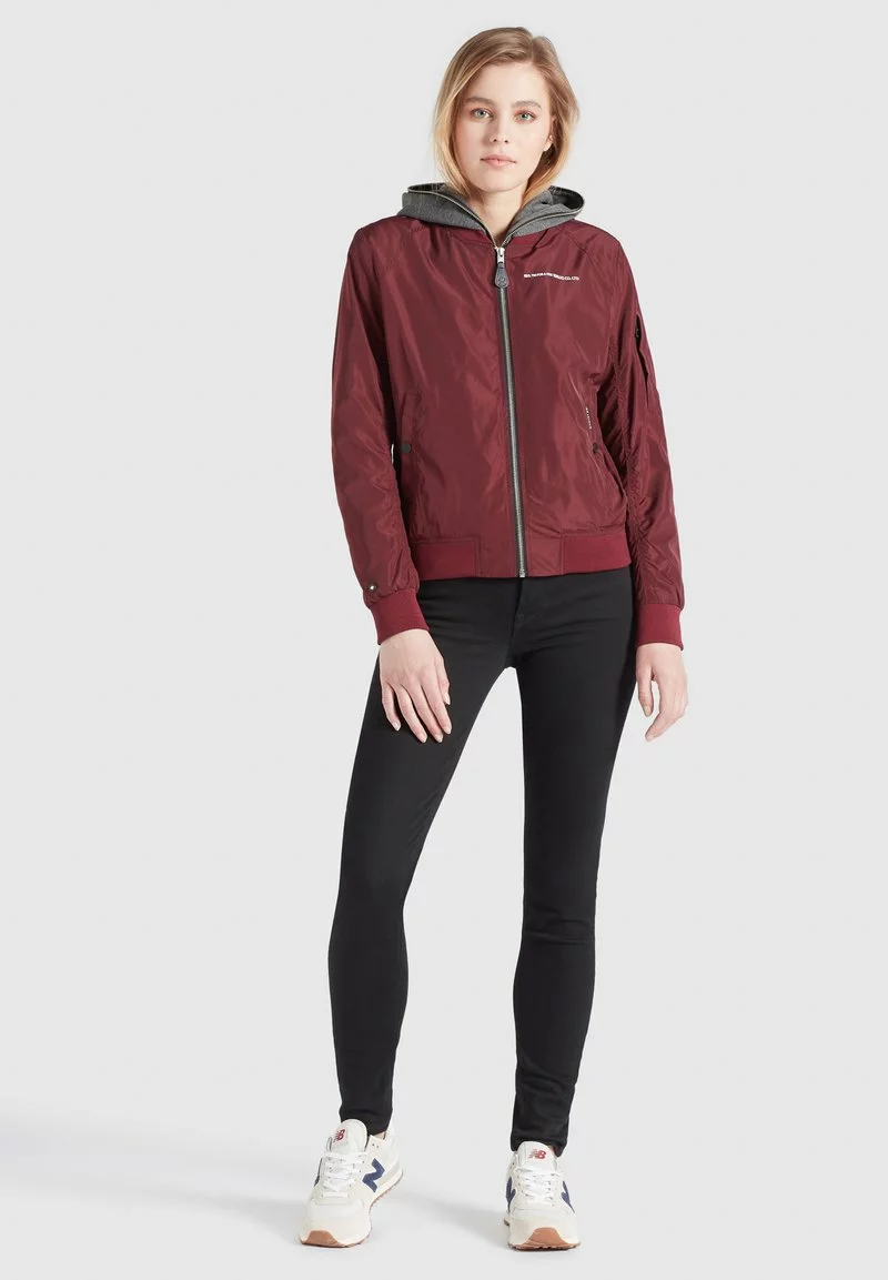 Khujo LARIFA - Chaquetas Bomber - Lila, Mujer 6 Khujo LARIFA - Chaquetas Bomber - Lila, Mujer - Imagen 6