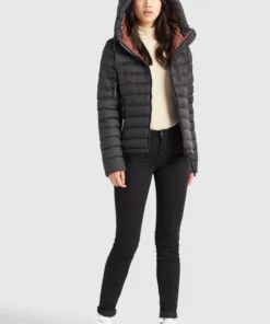 Khujo LOVINA - Chaqueta De Entretiempo - Schwarz, Mujer -Tienda de ventas KHUJO 98489c1506f14d5cac4916c4a4f252eb