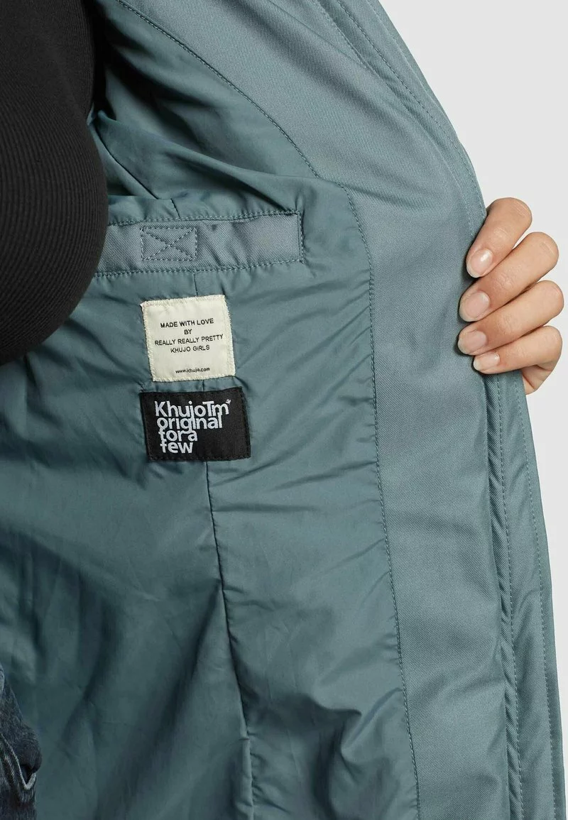 Khujo JERRY PRIME5 STRUCTURED - Abrigo De Invierno - Blaugrau, Mujer 6 Khujo JERRY PRIME5 STRUCTURED - Abrigo De Invierno - Blaugrau, Mujer - Imagen 6