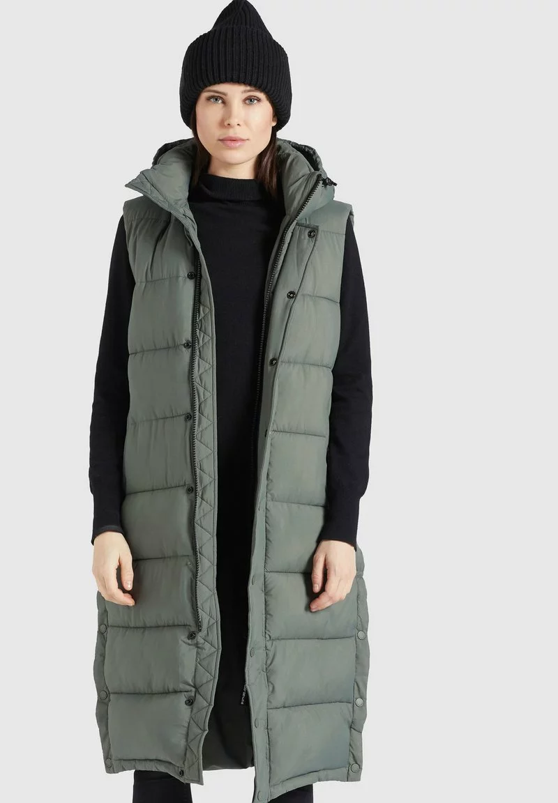 Khujo MAGNETA MATT - Chaleco - Graugrün, Mujer 6 Khujo MAGNETA MATT - Chaleco - Graugrün, Mujer - Imagen 6