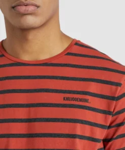 Khujo SAER - Camiseta Estampada - Orange, Hombre -Tienda de ventas KHUJO 98cc597303744b3e98c315d413472215