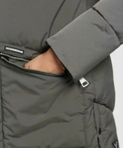 Khujo BINE - Abrigo De Invierno - Graugrün, Mujer -Tienda de ventas KHUJO 98f2953cd2944286941f3570f994249c